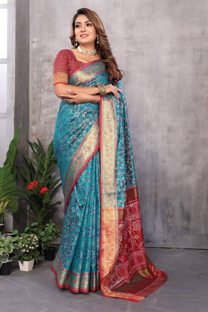 SRC Radha Rani Soft Weaving Patola Wedding Sarees Wholesale Price In Surat